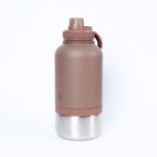 New Notion™ Premium 3-in-1 Water Bottle - Cool Brown