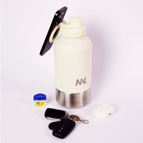 New Notion™ Premium 3-in-1 Water Bottle - Off-White
