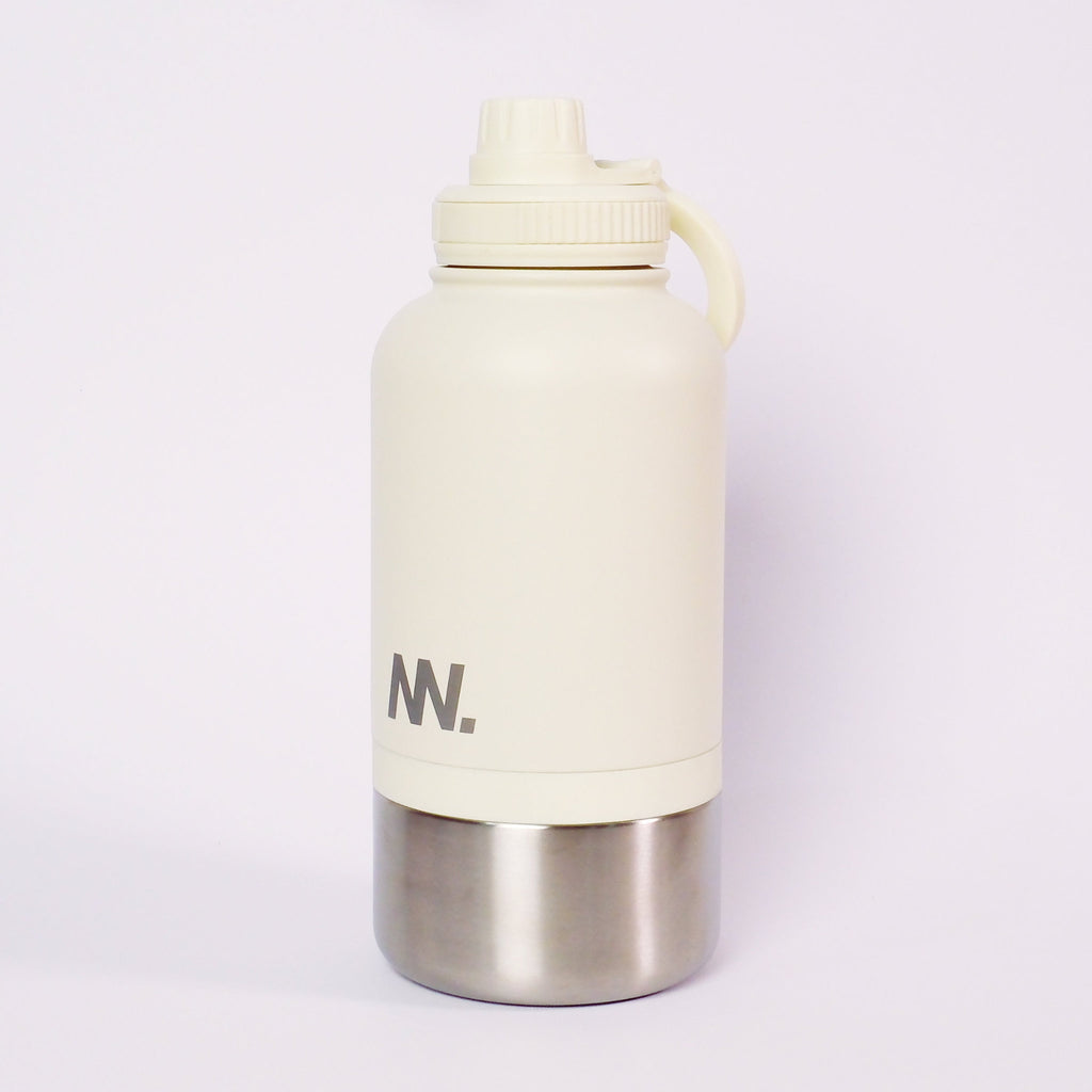 New Notion™ Premium 3-in-1 Water Bottle - Off-White