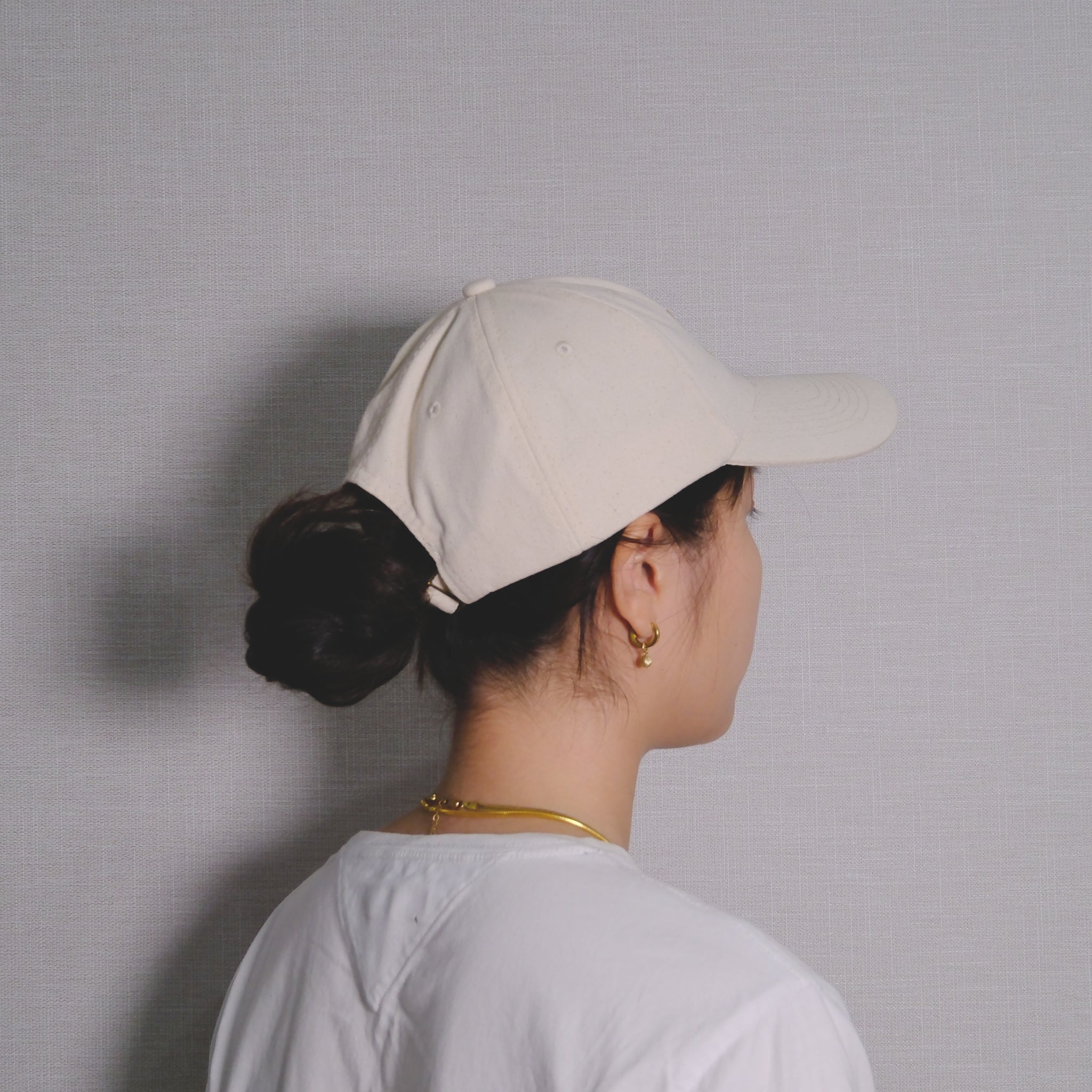 New Notion™ Embroidered Cap - Oatmeal